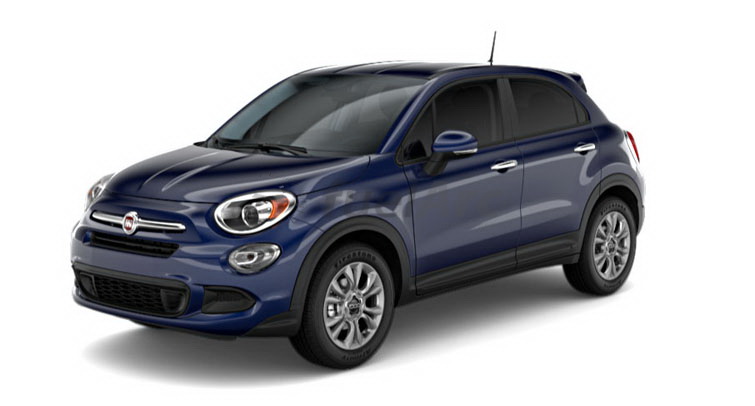 Fiat 500X Easy front cross view