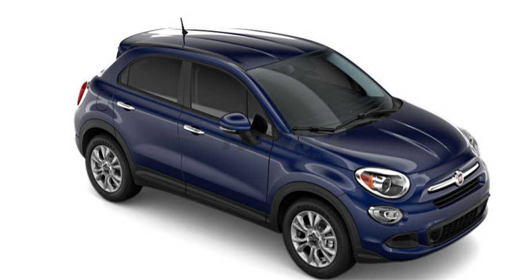Fiat 500X Easy front cross view