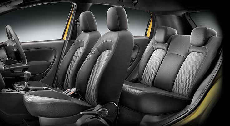 Fiat Punto Evo Active 1.2 Interior seats