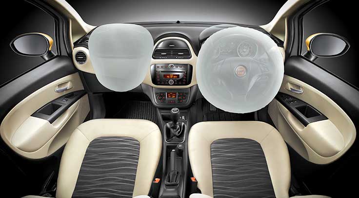 Fiat Punto Evo Dynamic 1.2 Interior airbags