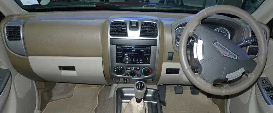 Force Motors Force One SX ABS 6 STR Interior steering