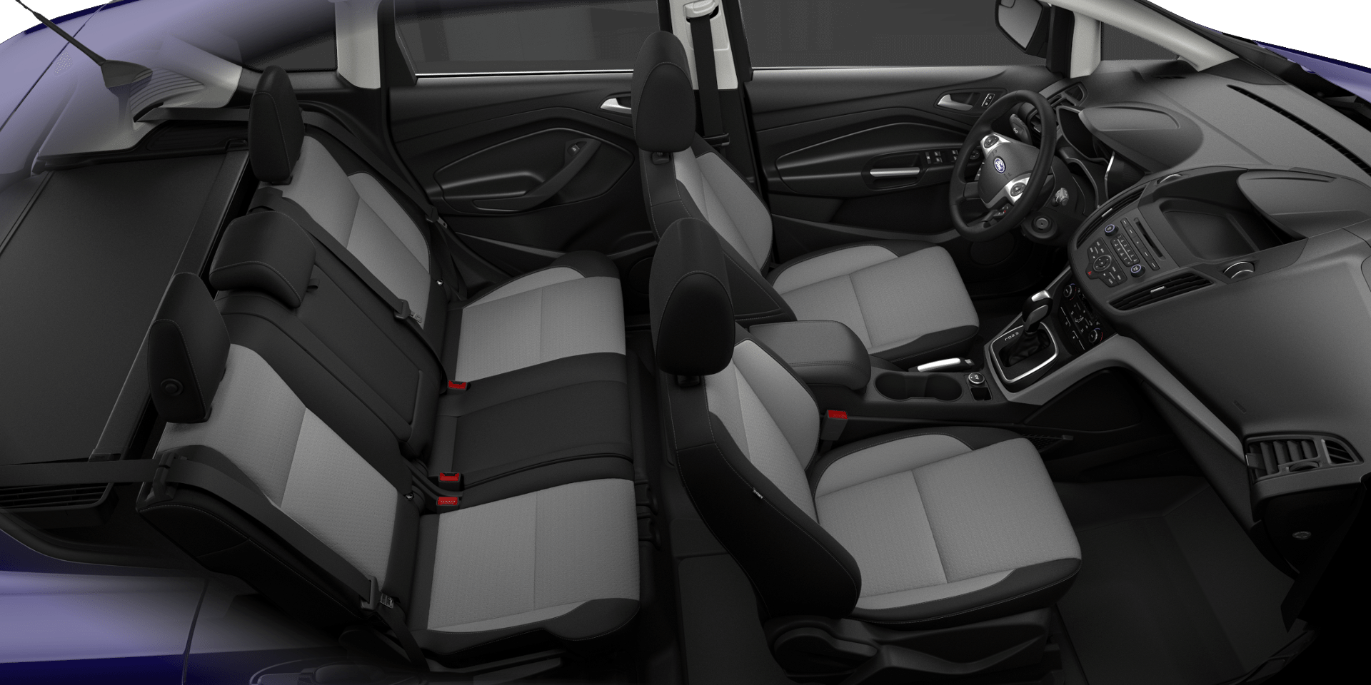 Ford C max Hybrid Titanium interior whole seat view
