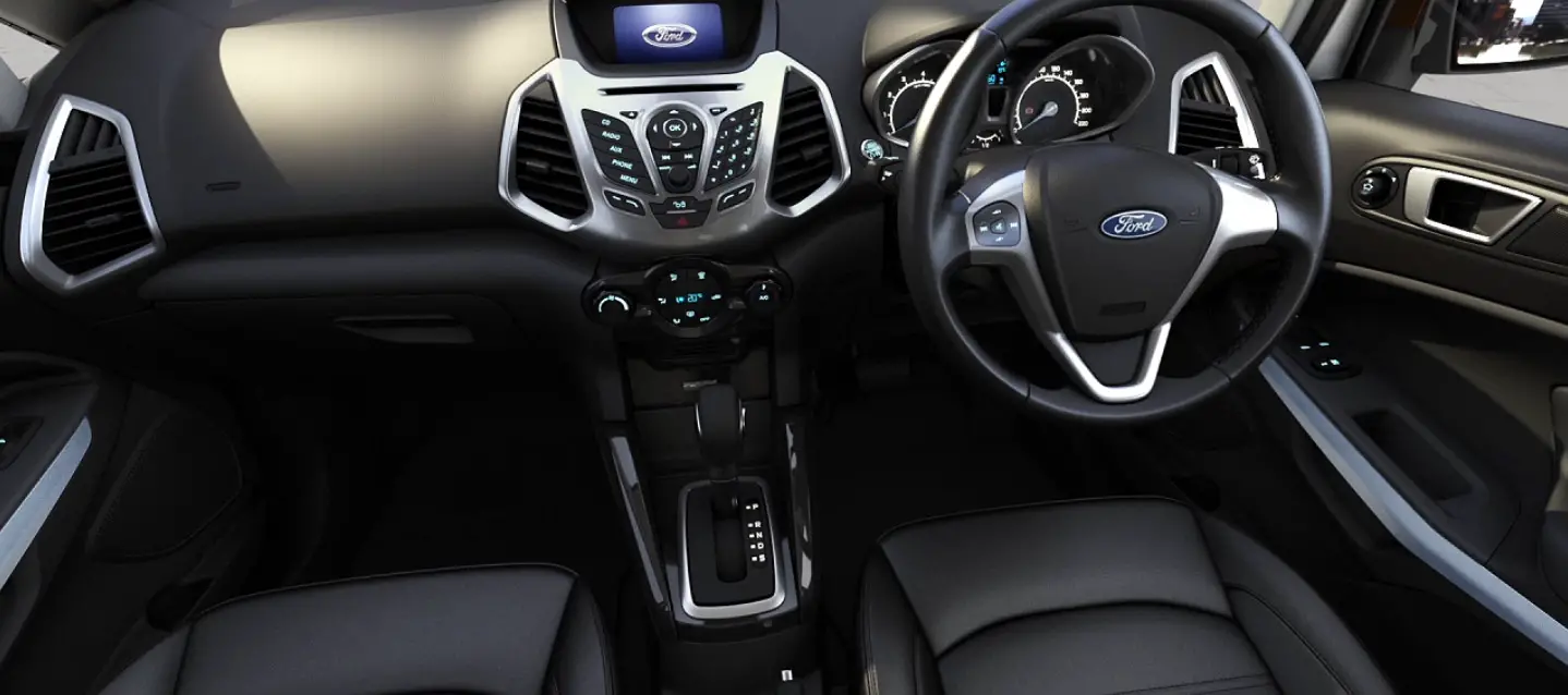Ford Ecosport 1.0 Ecoboost Trend Plus BE interior front view