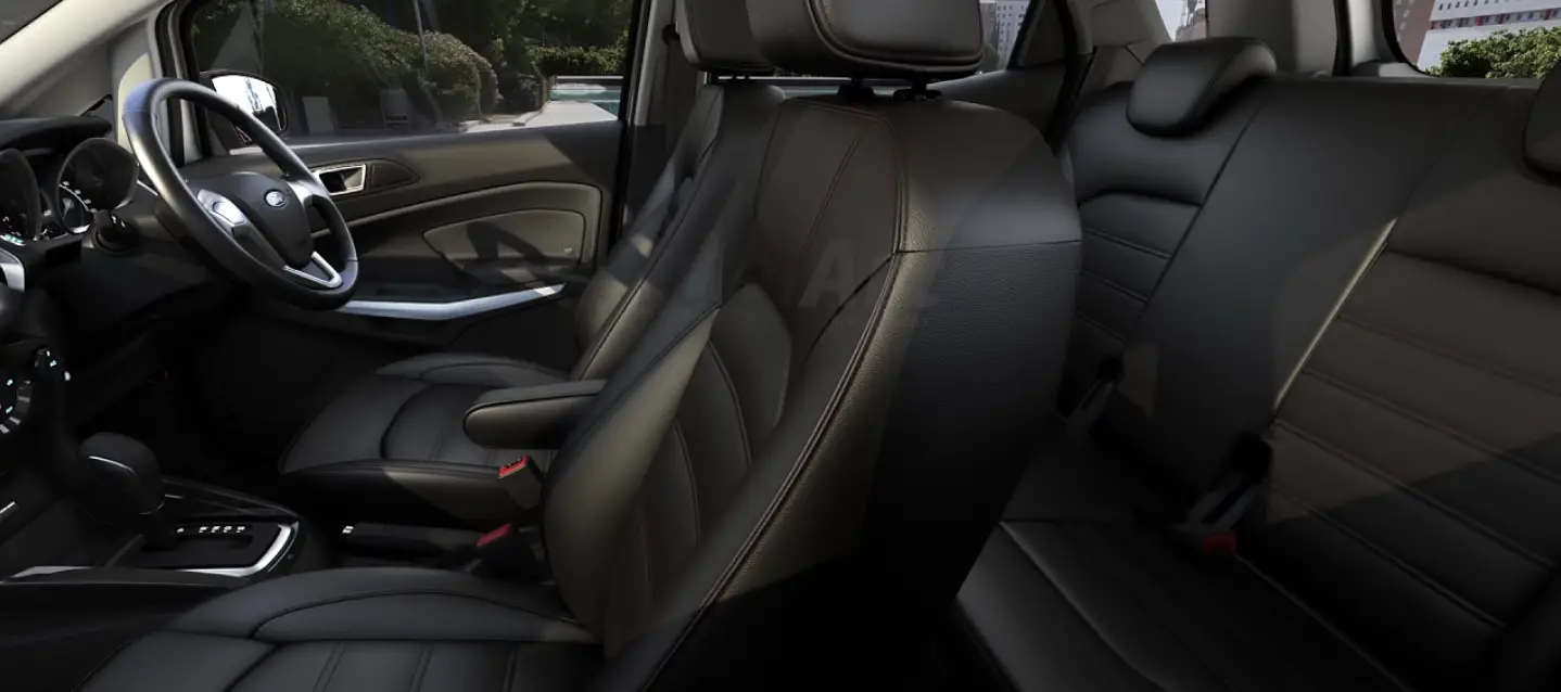 Ford Ecosport 1.5 TDCi Titanium BE interior rear seat view