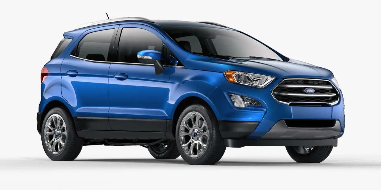 Ford Ecosport 2018 fornt cross view