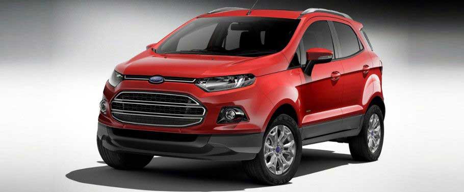 Ford Ecosport Ambiente 1.5 TDCi Exterior front cross view