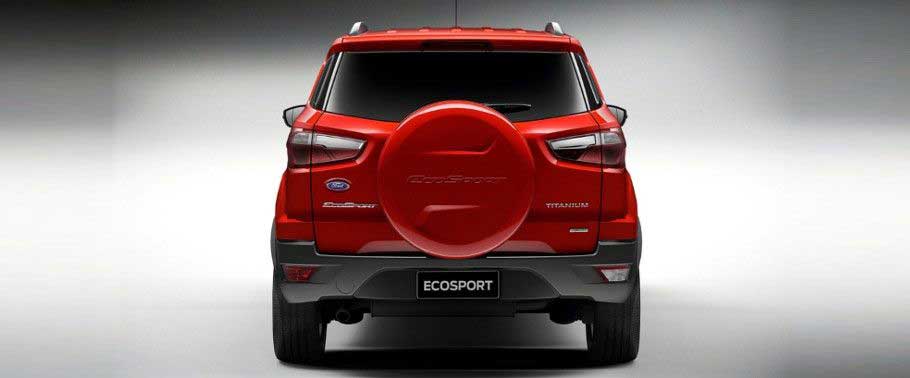 Ford Ecosport Ambiente 1.5 TDCi Exterior rear view