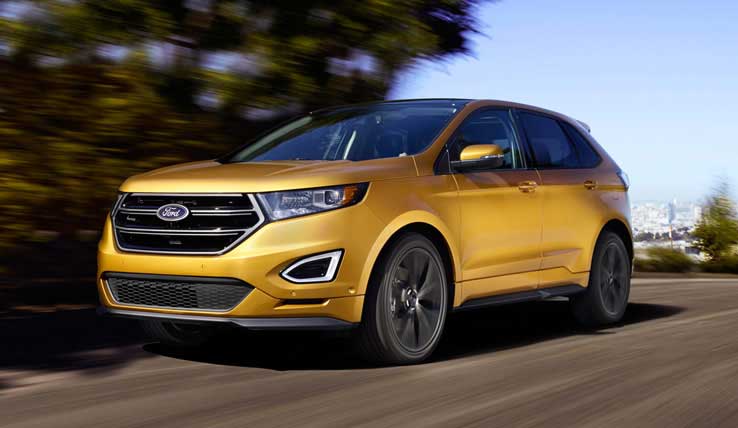 Ford Edge SE FWD Exterior front cross view