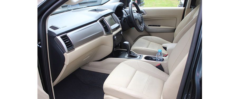 Ford Endeavour 2.2L Titanium AT 4X2 interior front cross view