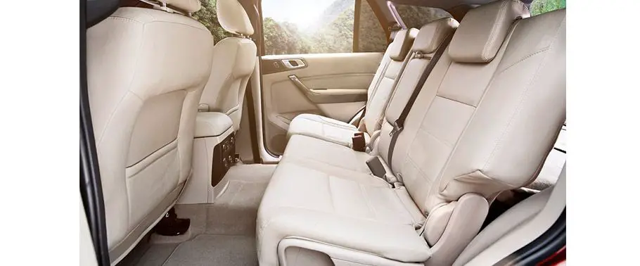 Ford Endeavour 2.2L Titanium AT 4X2 interior rear seat cross view