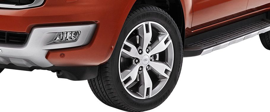 Ford Endeavour 3.2 Trent AT 4x4 front tire view