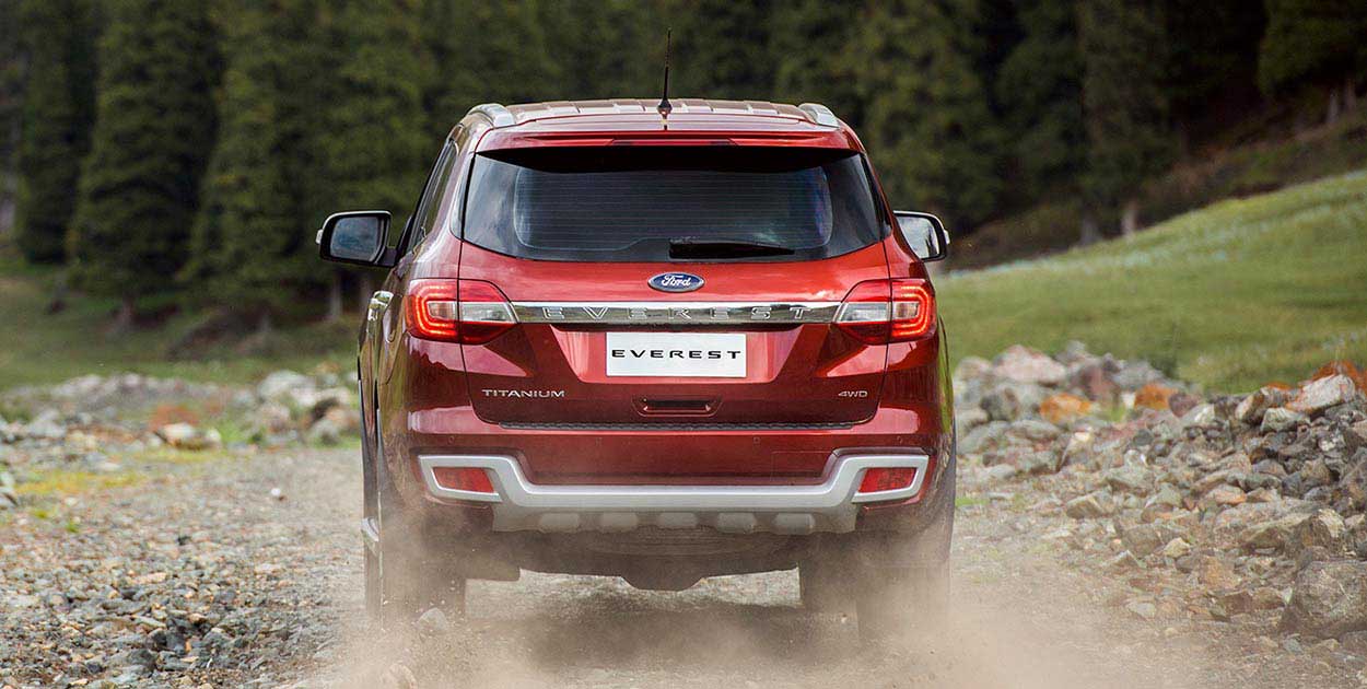 Ford Everest Ambiente Exterior rear view