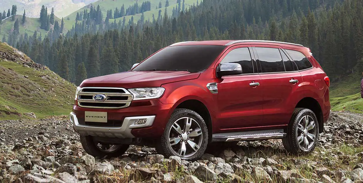 Ford Everest Ambiente Exterior outlook design