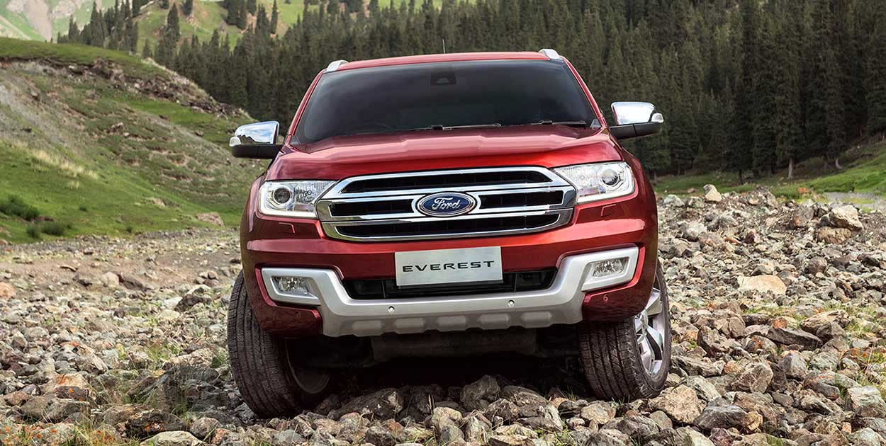 Ford Everest Ambiente Exterior front view