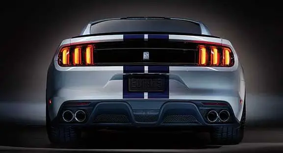 Ford Mustang V6 Fastback 2015 Back View