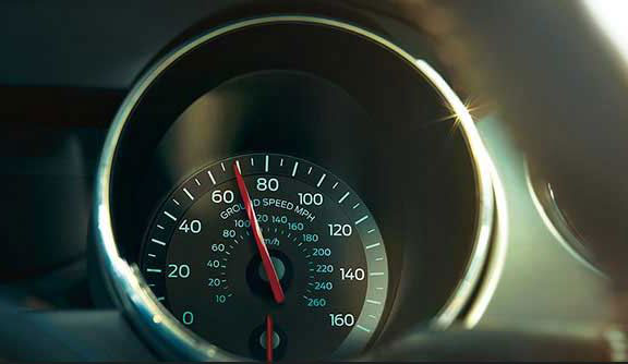 Ford Mustang V6 Fastback 2015 Speedometer
