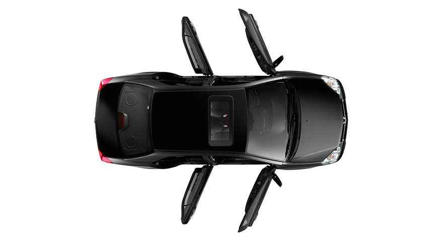 Geely MK Sedan 1.5 AT Elite Exterior top view