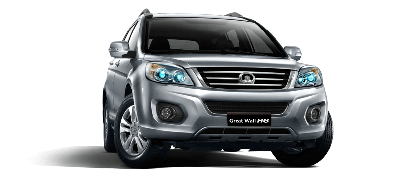 Great Wall H6 4wd front cross view