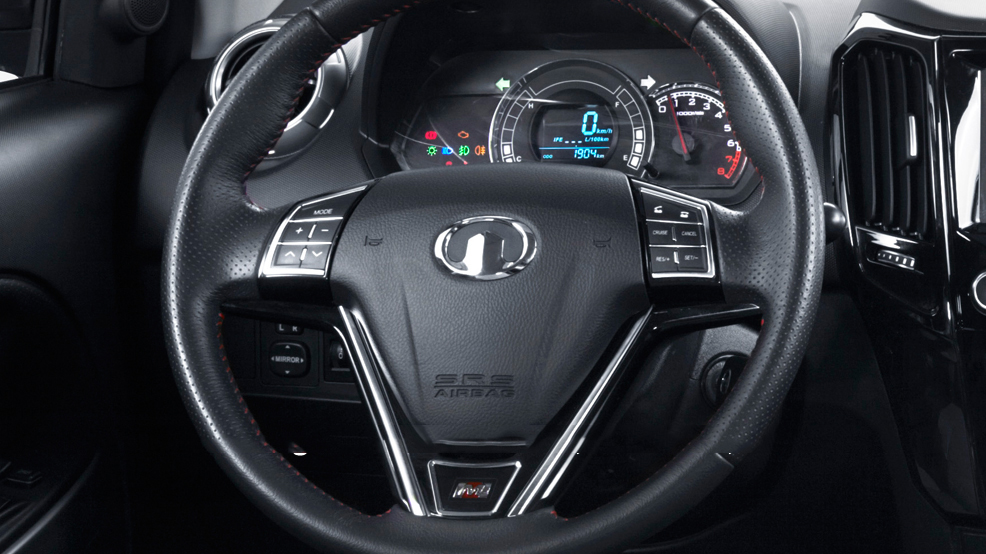 Great Wall M4 Elite Comfort Luxury 2WD interior front steering view