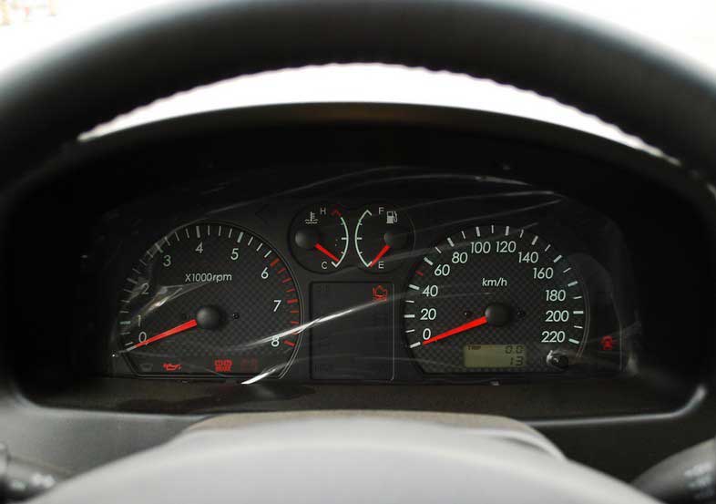 Hawtai Terracan T10 2.4 MT RWD Luxury Interior speedometer