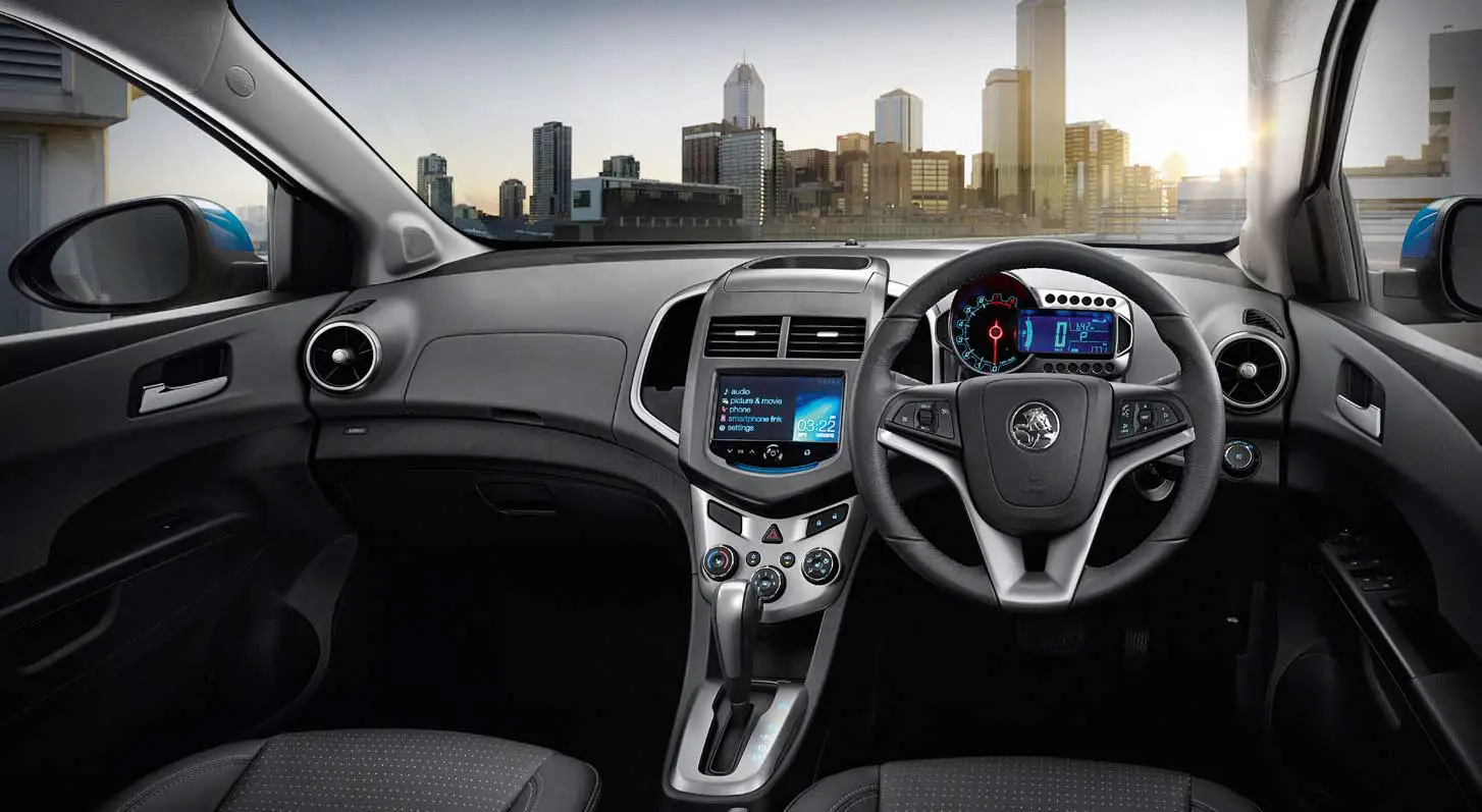 Holden Barina CD Sedan Interior steering