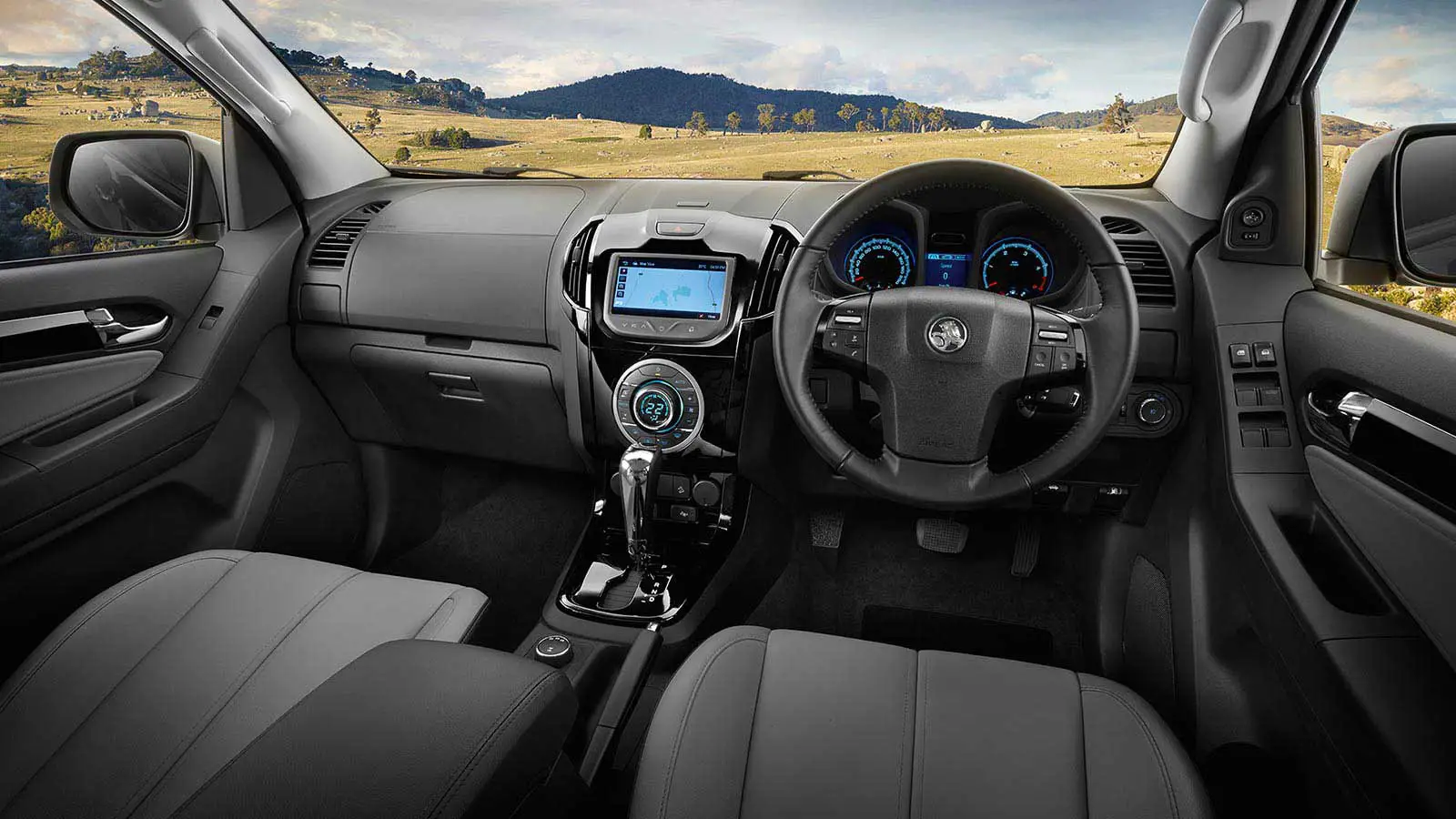 Holden Colorado 7 LT Interior steering