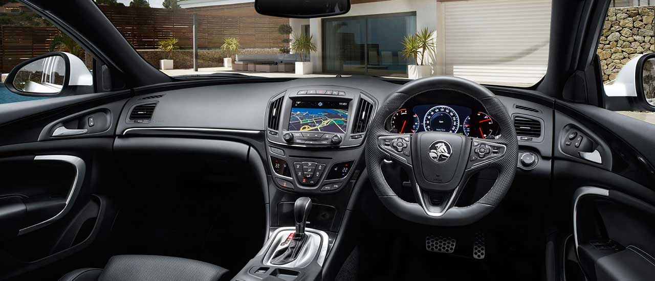 Holden Insignia VXR Interior steering