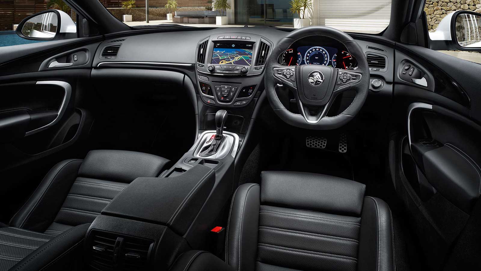 Holden Insignia VXR Interior front view