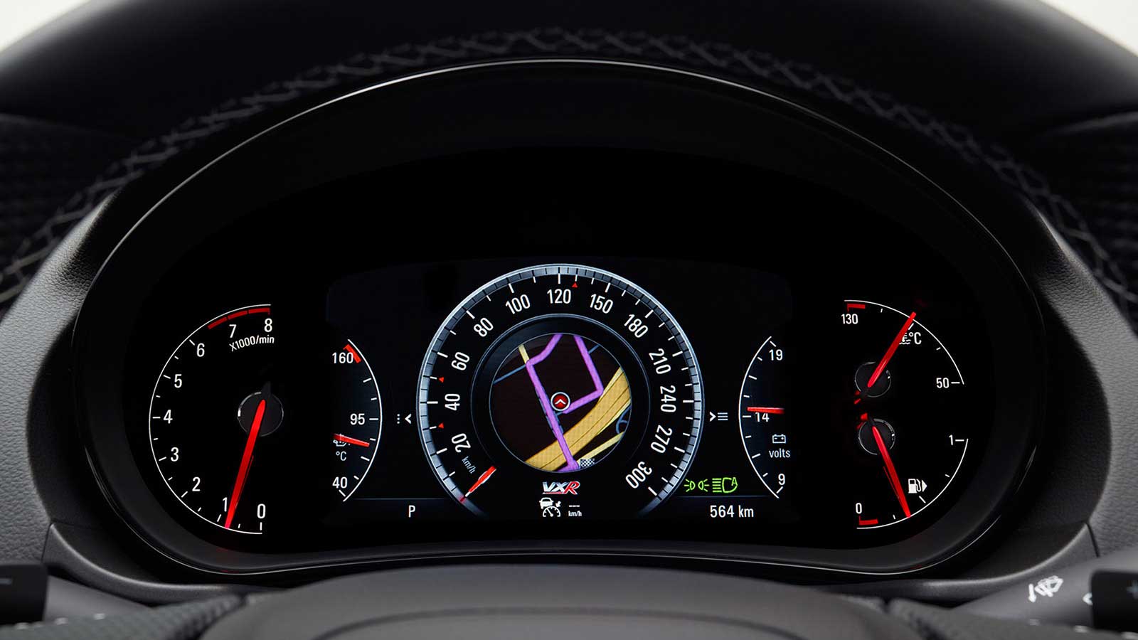 Holden Insignia VXR Interior speedometer