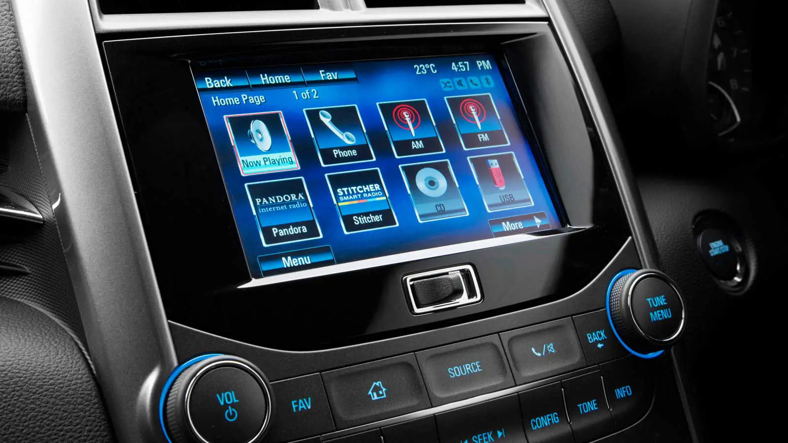 Holden Malibu CDX 2.4L Interior multimedia