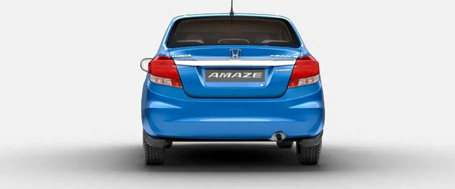 Honda Amaze 1.2 E i-VTEC Exterior rear view