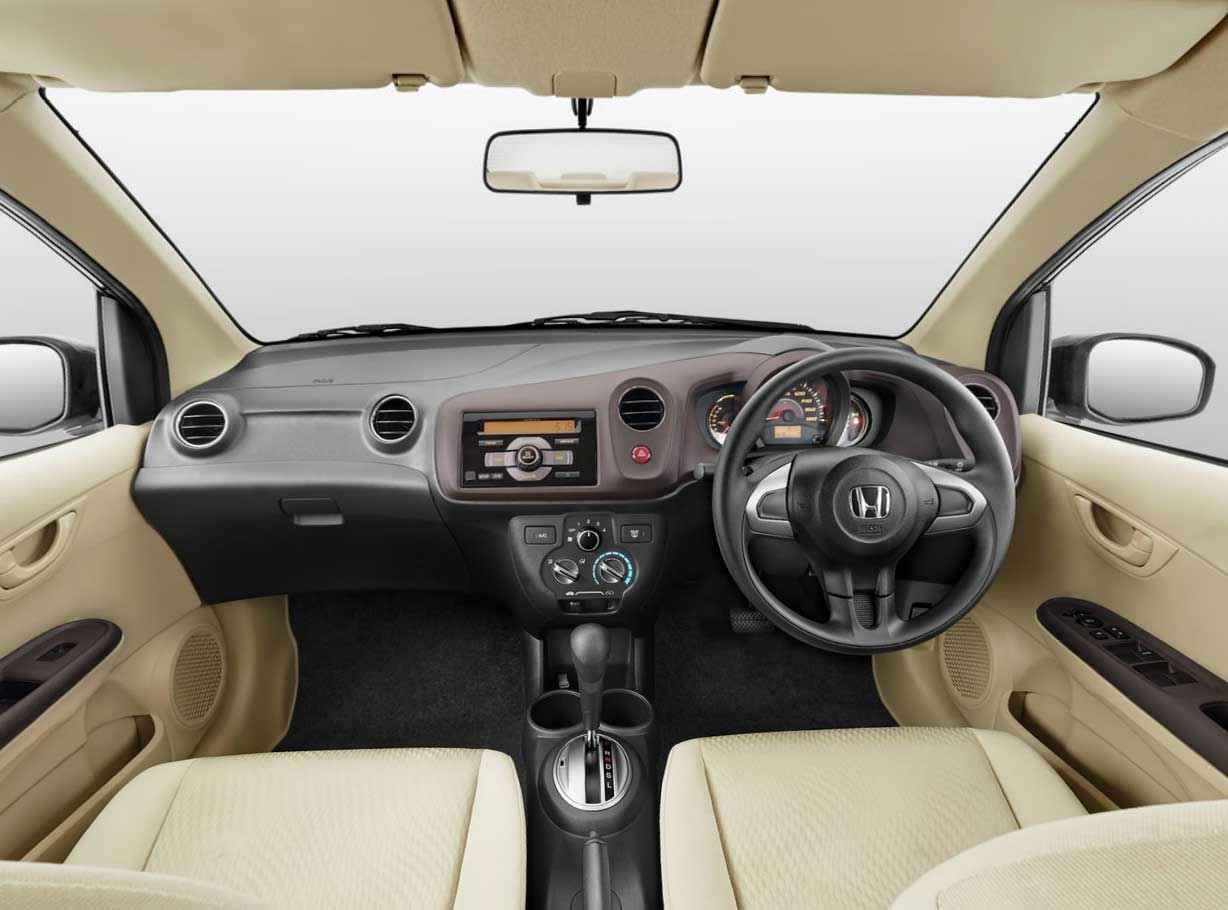 Honda Amaze 1.2 S AT i-VTEC Interior front view
