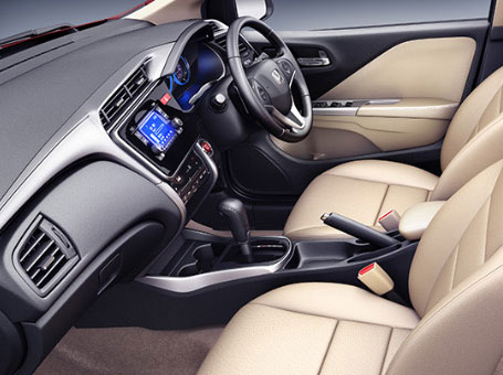 Honda City i VTEC VX Option Front Interior View