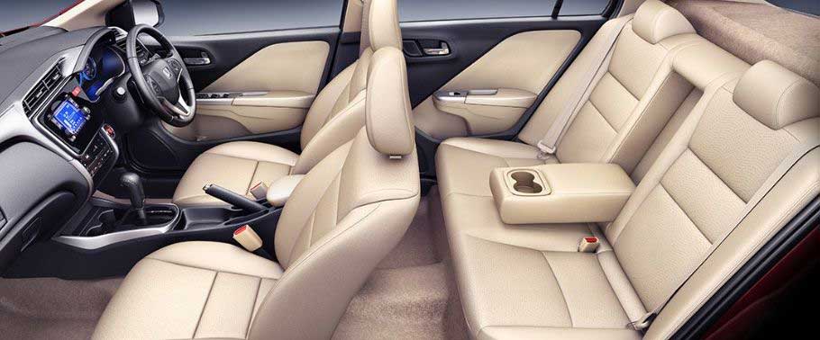 Honda City SV Diesel Interior seats
