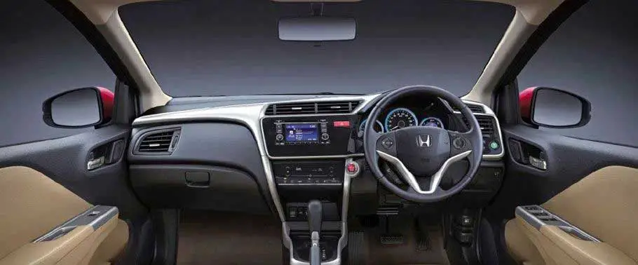 Honda City VX Diesel Interior front view