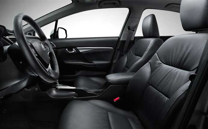 Honda Civic EX Sedan 2015 Interior heated front seats