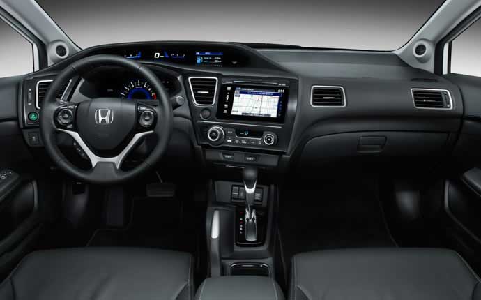 Honda Civic EX Sedan 2015 Interior cabin