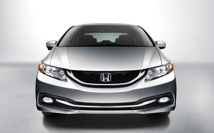 Honda Civic LX Sedan 2015 Exterior front view