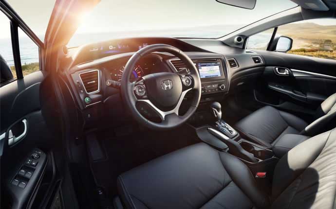 Honda Civic LX Sedan 2015 Interior