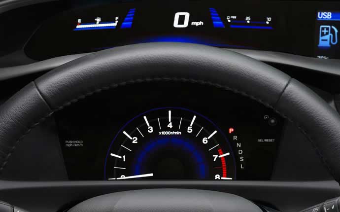 Honda Civic LX Sedan 2015 Interior instrument panel