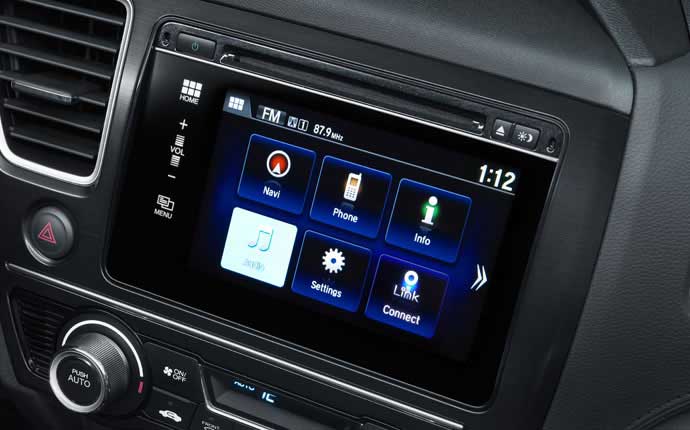 Honda Civic SE Sedan 2015 Interior audio controls