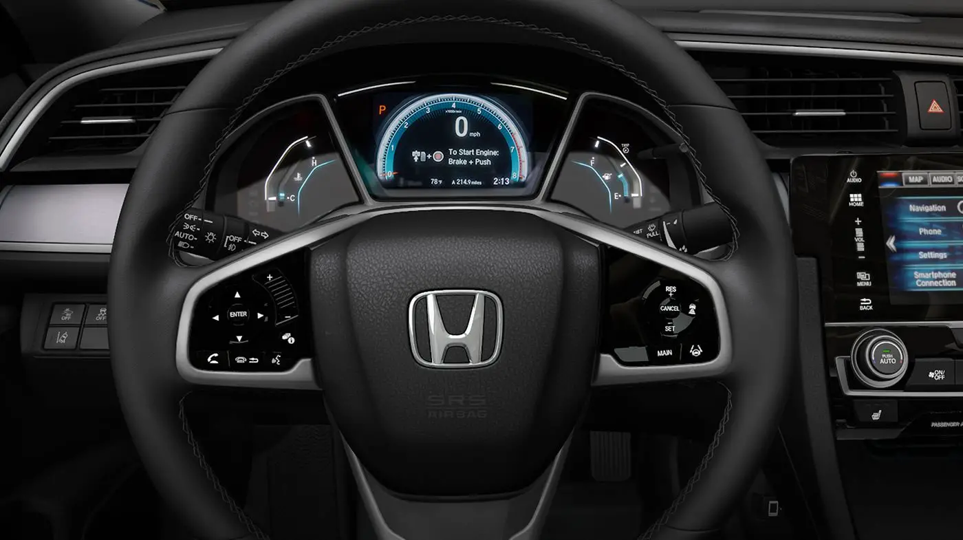 Honda Civic Si Touring 2017 Interior Image Gallery 