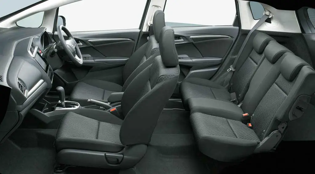 Honda Jazz Interior front and rear seats