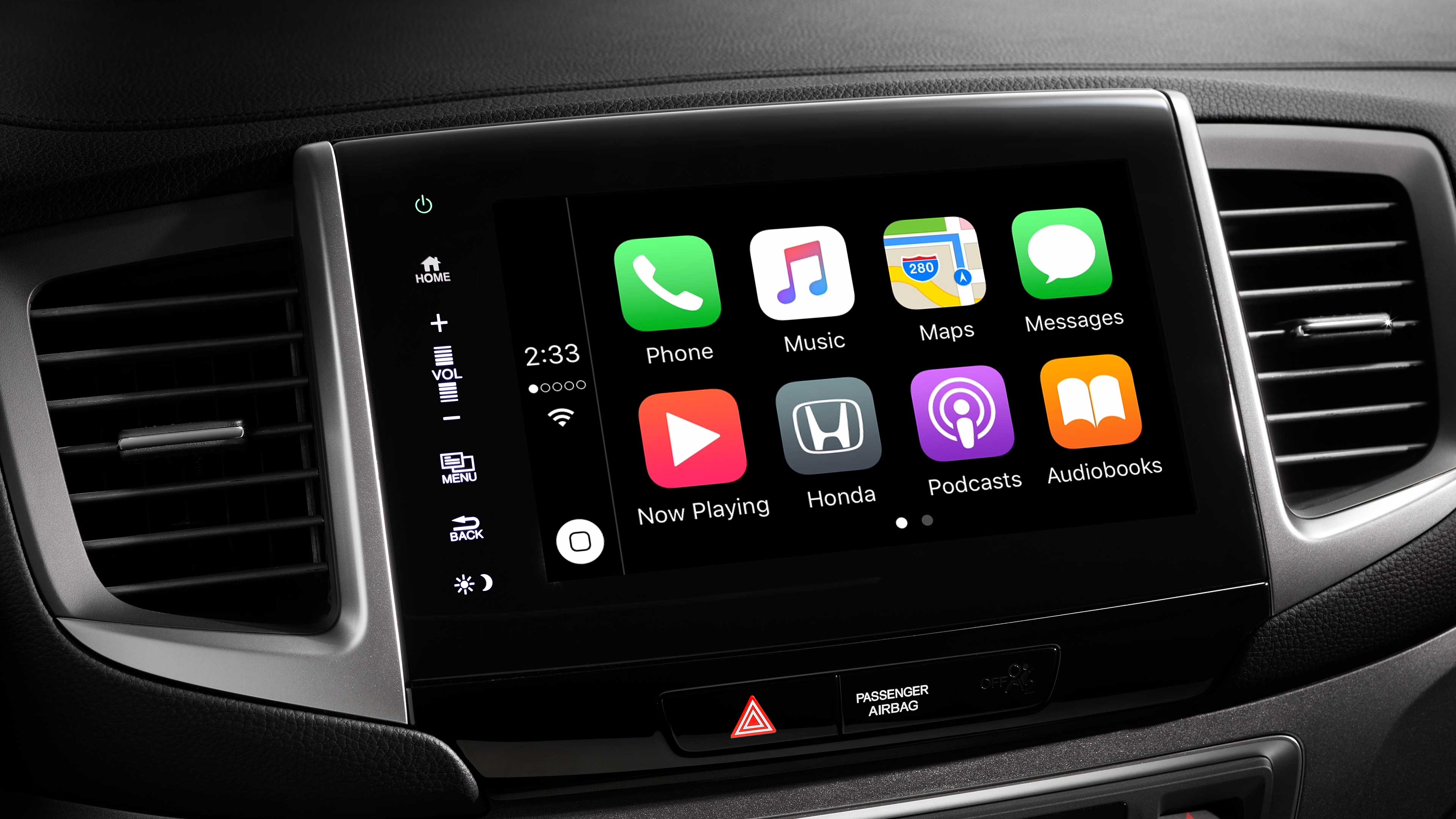 Honda Pilot Ex interior android Car play view