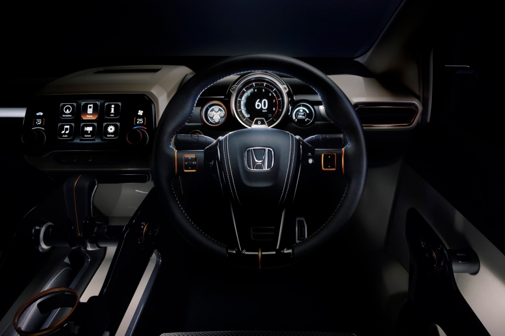 Honda Vision XS 1 interior front view