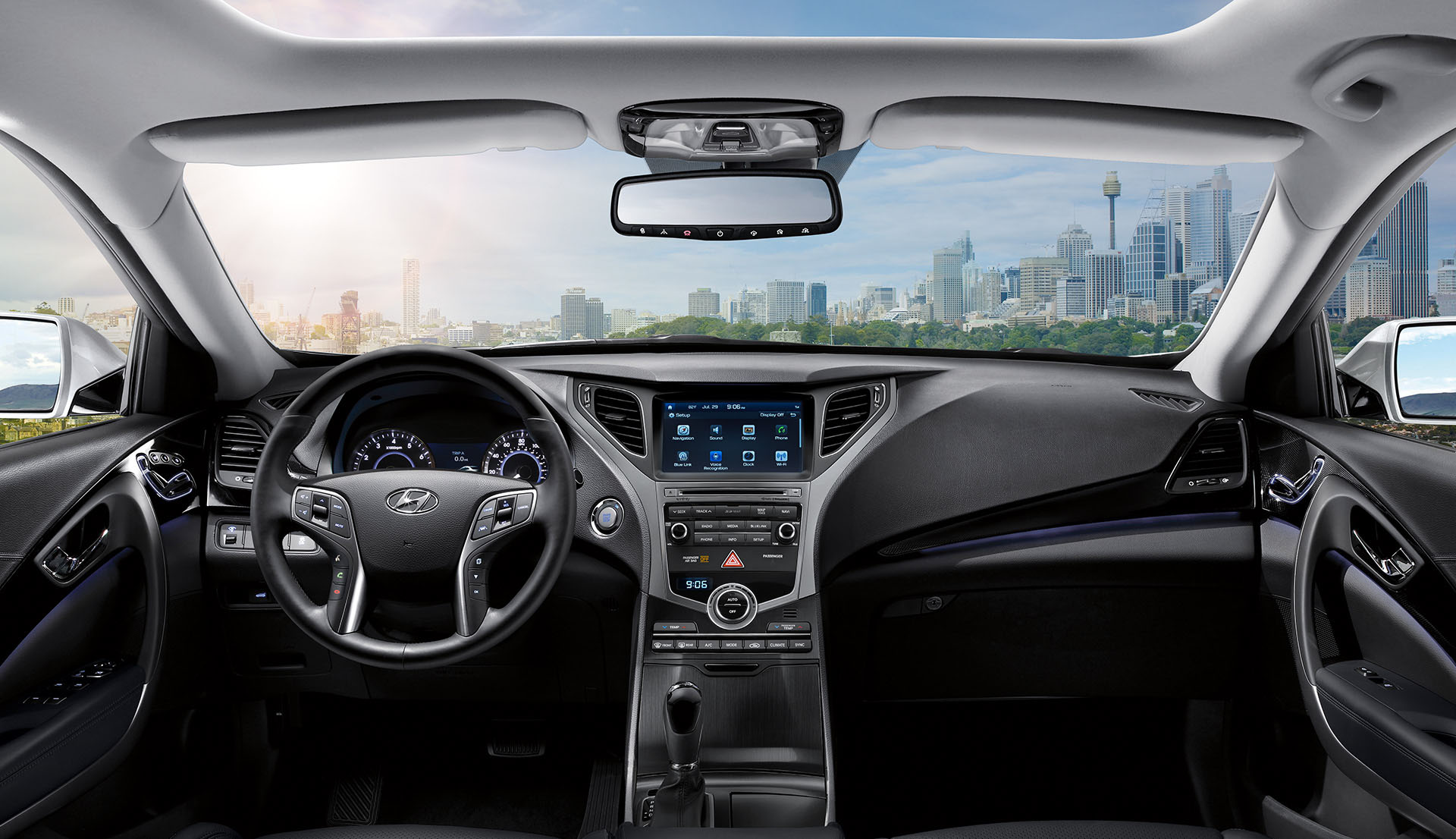 Hyundai Azera SE Limited Interior dashboard