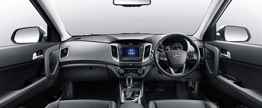 Hyundai Creta 1.6 SX Option Interior front view