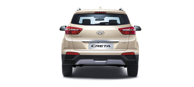 Hyundai Creta 1.6 VTVT AT SX Plus rear view