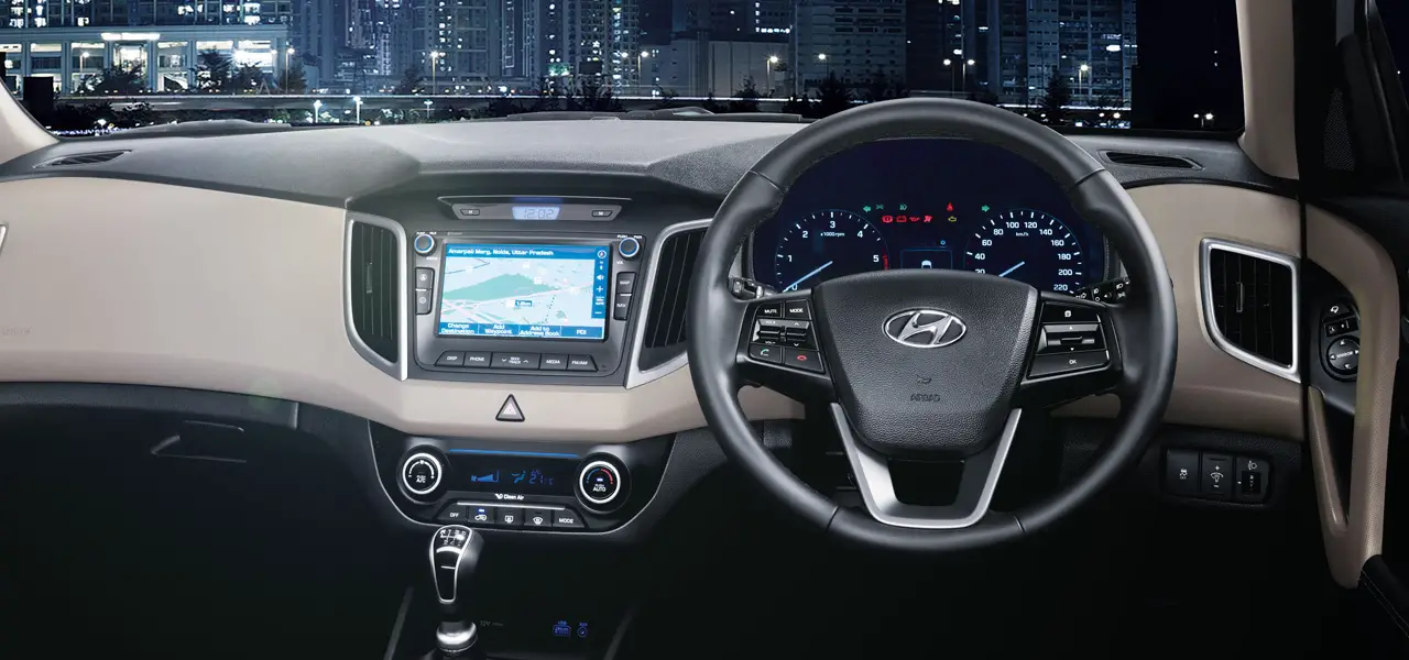 Hyundai Creta 1.6 VTVT MT SX Plus interior view