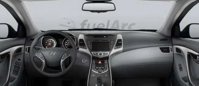 Hyundai Elantra Crdi Sx At 2015 Interior 360 Degree View